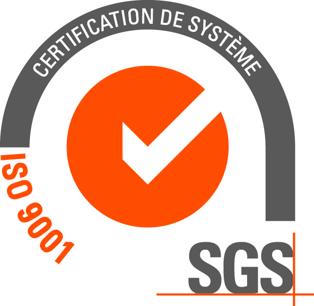 Certificat qualité ISO9001