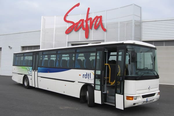 Bus RDTL rénové par SAFRA Rénovation