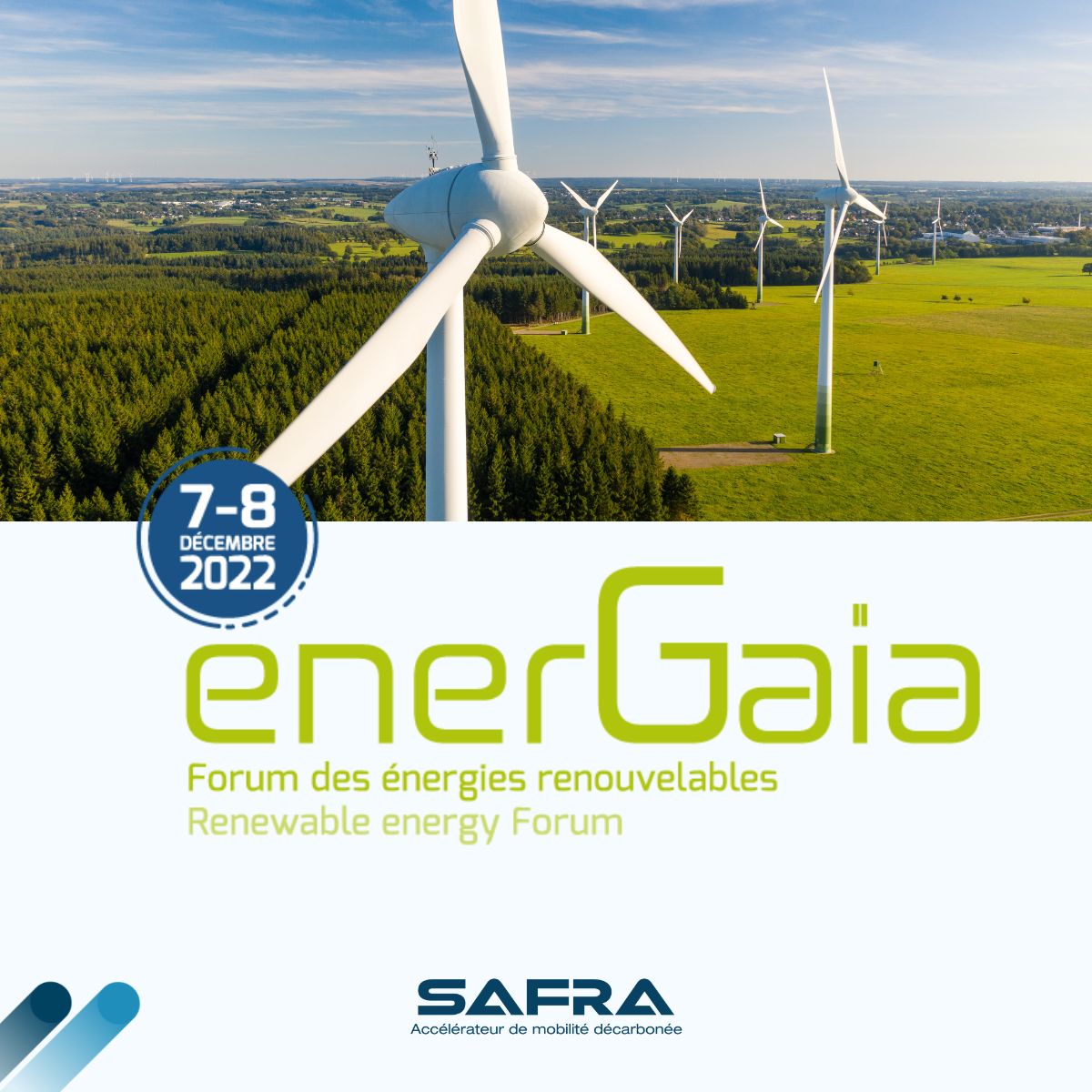 Lire la suite à propos de l’article SAFRA participe au Forum Energaïa