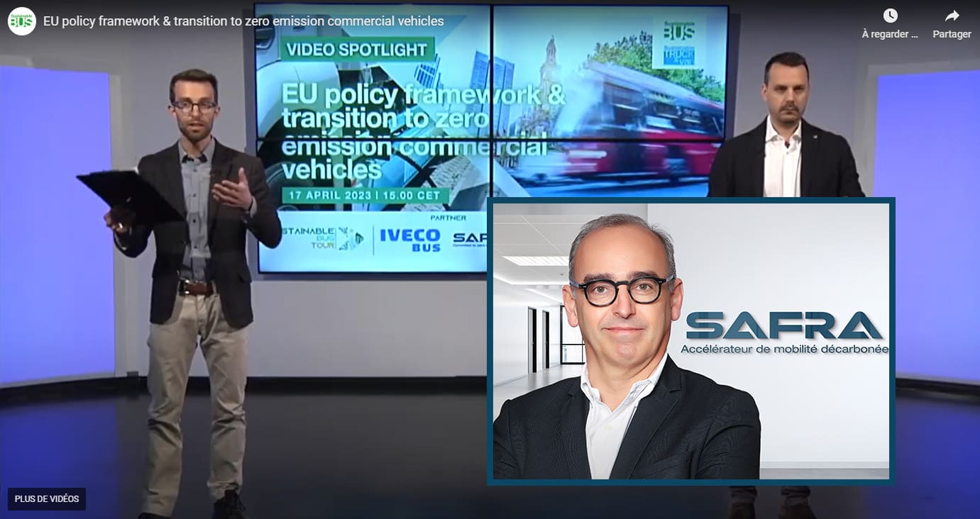 Read more about the article Intervention of Vincent Lemaire – VideoSpotlight Sustainable Bus